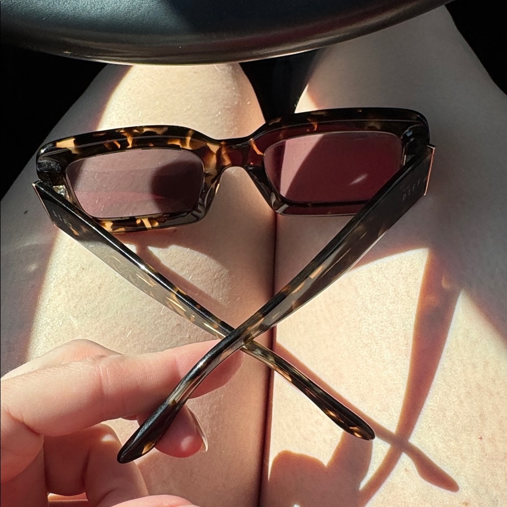 DIFF Tortoise Shell Sunglasses - image 3